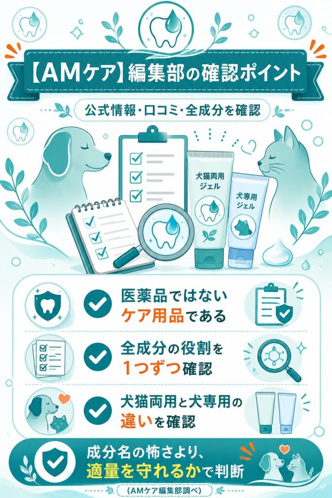編集部の確認ポイントをまとめた図解