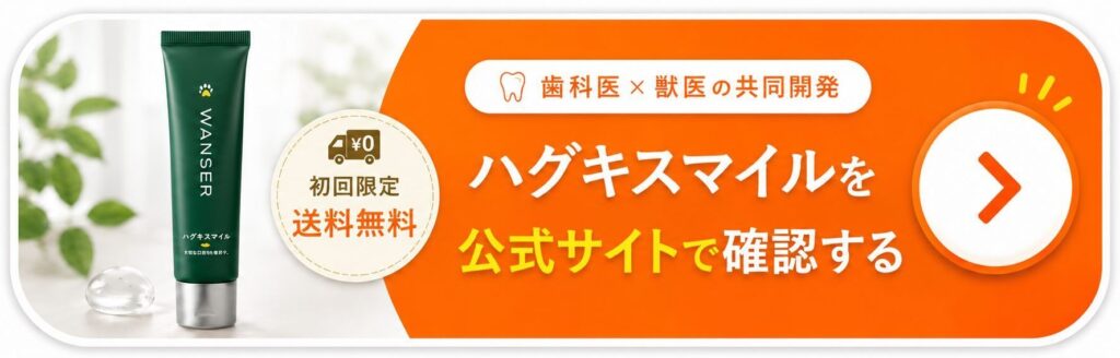 ハグキスマイルの公式はこちら