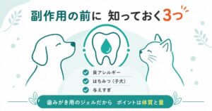 ワンモナイトの副作用前に押さえる3つの注意点を示した図